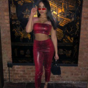 Snake skin two peice